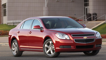 four teams will service  and repair a 2011 chevrolet malibu.