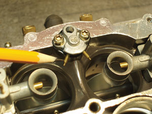photo 3: the accelerator pump circuit provides a temporary enrichment of air flowing through the carburetor venturi.