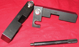 photo 5: these alignment tools are a must to prevent damage during disassembly and reassembly.