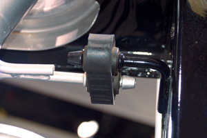 the installation of rubber hangers in the exhaust system can reduce vibration and noise.